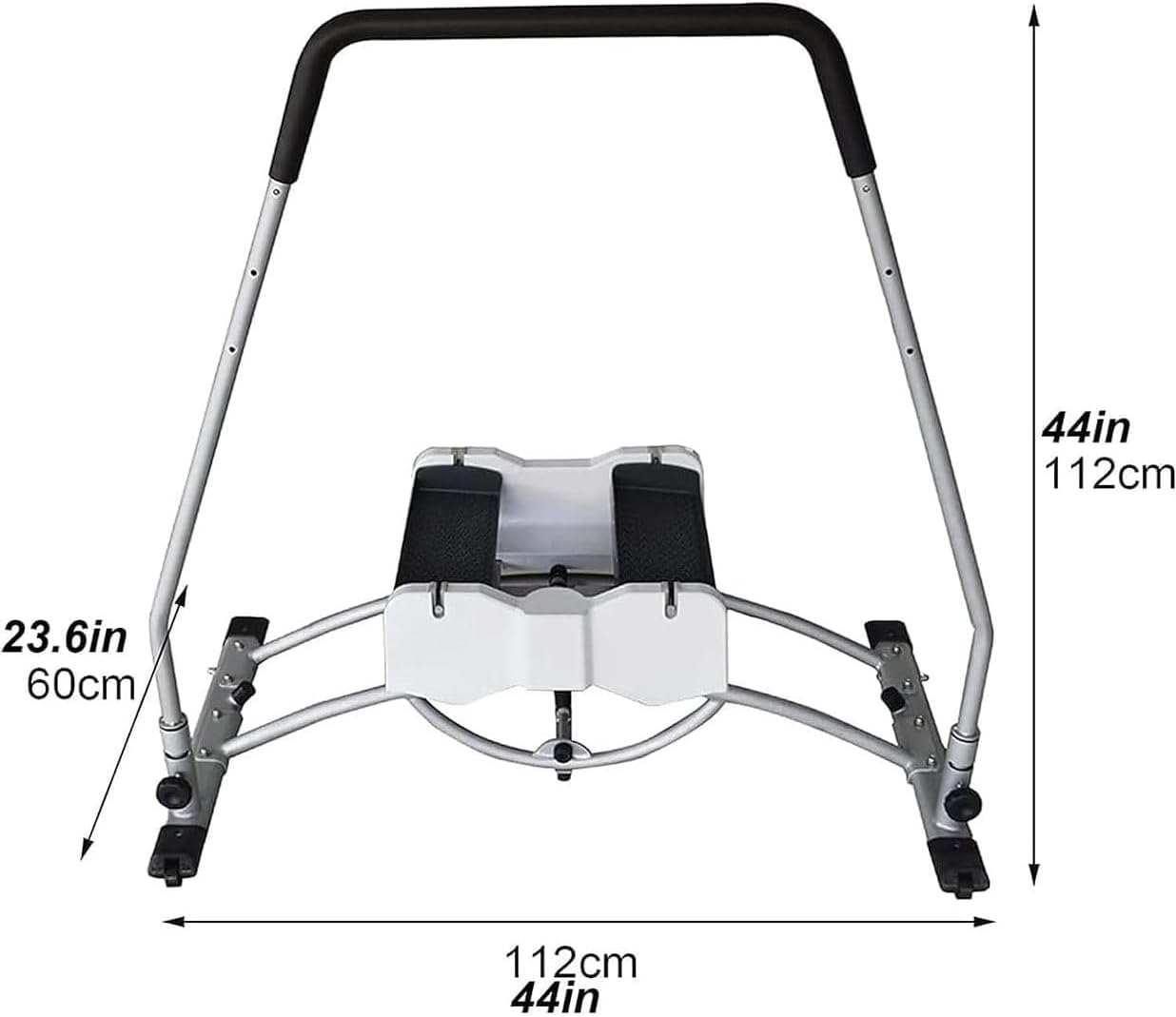Aerobic-Fitnessgeräte, Indoor-Simulator-Skimaschine, Windwiderstand-Taillentraining-Skisimulator, geeignet für das Taillenkrafttraining im Indoor-Fitnessstudio