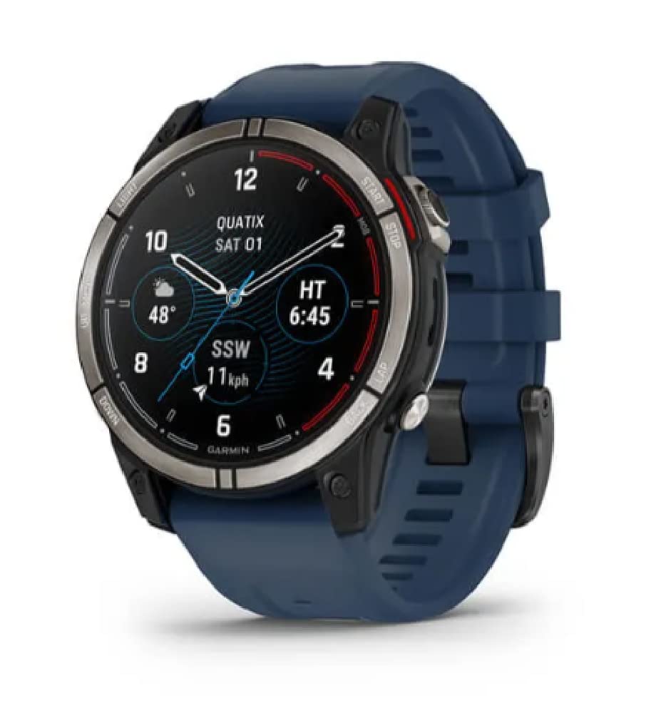 Forerunner 265 46mm - Laufuhr, 1,3" AMOLED-Display, 13 Tage Akkulaufzeit, 30+ Sport-Apps, Trainingsanalyse, spezielle Lauffunktionen, Trainingsbereitschaft, erweiterte Schlaffunktionen, GarminMusic