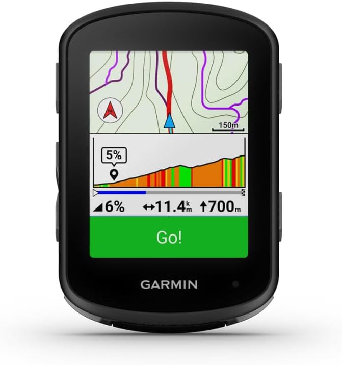 Garmin Edge 540 - EU East + Central, GPS-Fahrradcomputer mit Tastenbedienung, 2,6 Zoll Farbdisplay, Europakarten, umfassenden Leistungsdaten, bis zu 26 Std Akkulaufzeit