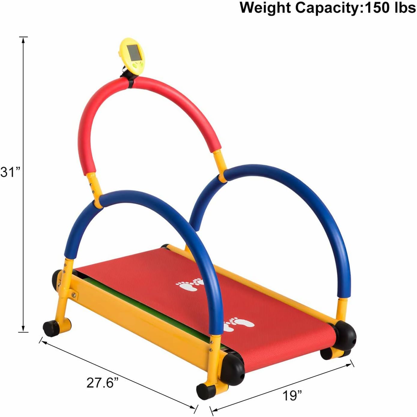 PDKJNID Fitnessgeräte für Kinder, Heimsportprodukte, die für Heimübungen verwendet Werden, verbessern die körperliche Fitness von Kindern, geeignet für Schulen, Trainingseinrichtungen,Treadmills