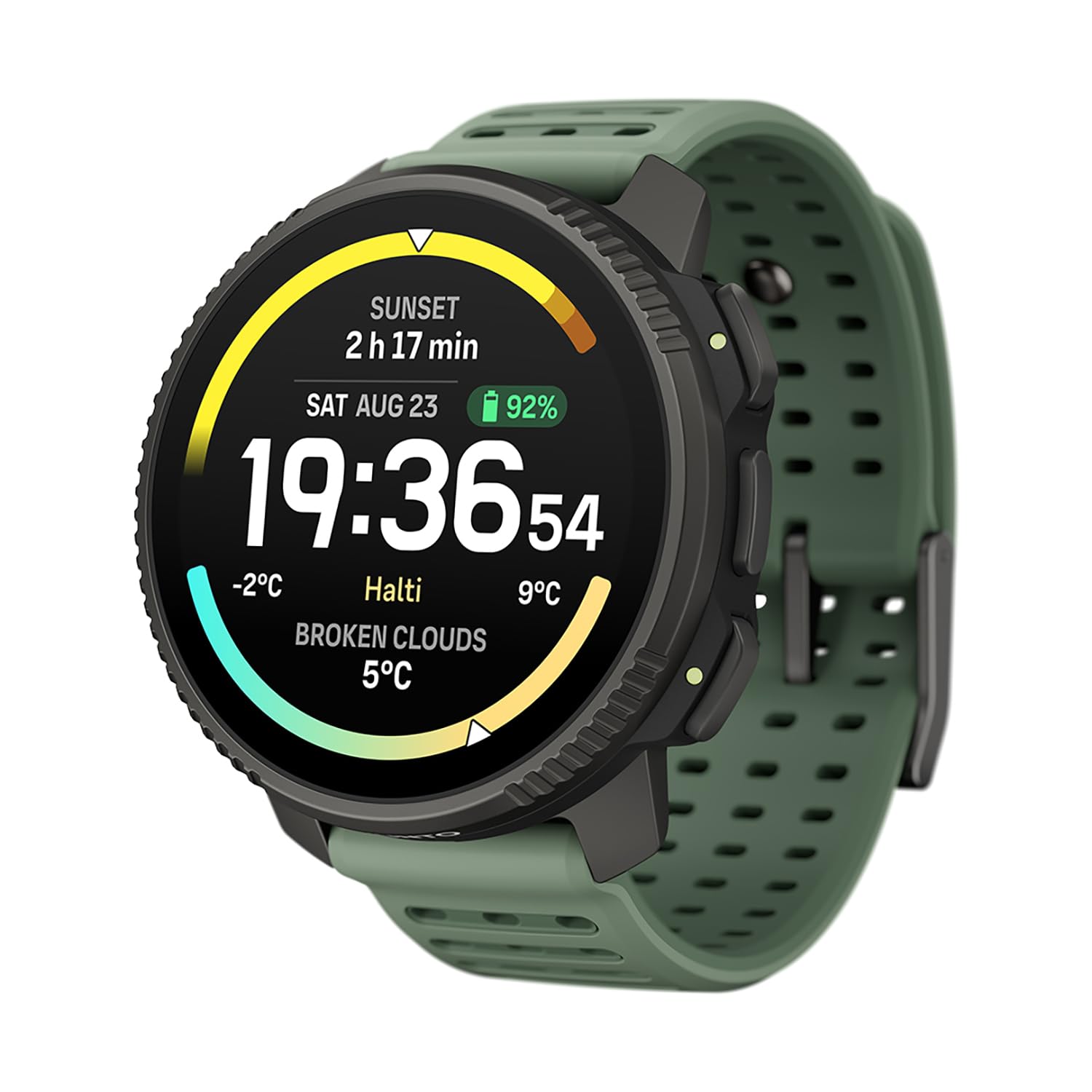 SUUNTO Vertical 2 Abenteuer-Uhr, Dual-Frequenz GPS, 115+ Sportmodi, 1,5 Zoll Touchscreen, Kostenlose globale Offline-Karten, 40 Tage Akkulaufzeit, Für Training & tägliche Abenteuer