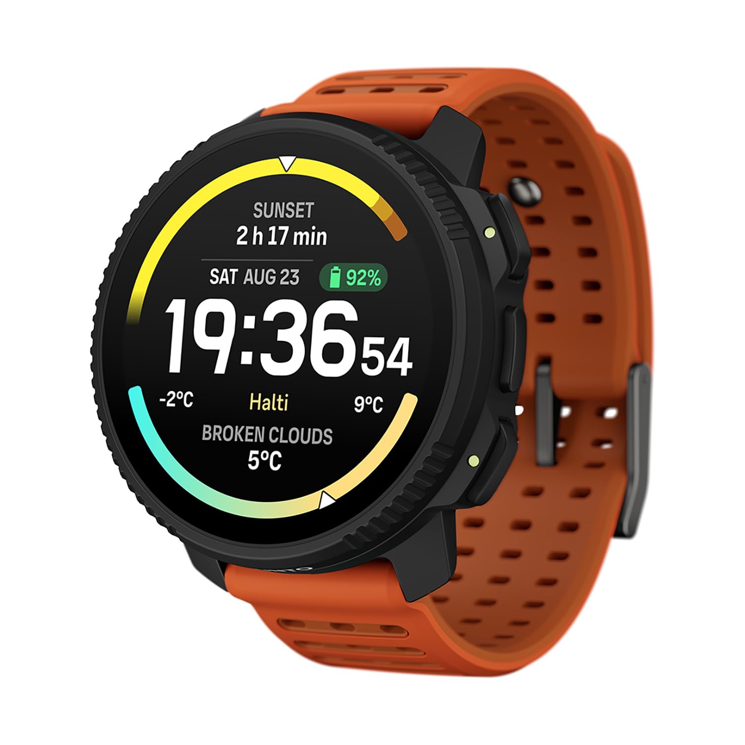 SUUNTO Vertical 2 Abenteuer-Uhr, Dual-Frequenz GPS, 115+ Sportmodi, 1,5 Zoll Touchscreen, Kostenlose globale Offline-Karten, 40 Tage Akkulaufzeit, Für Training & tägliche Abenteuer