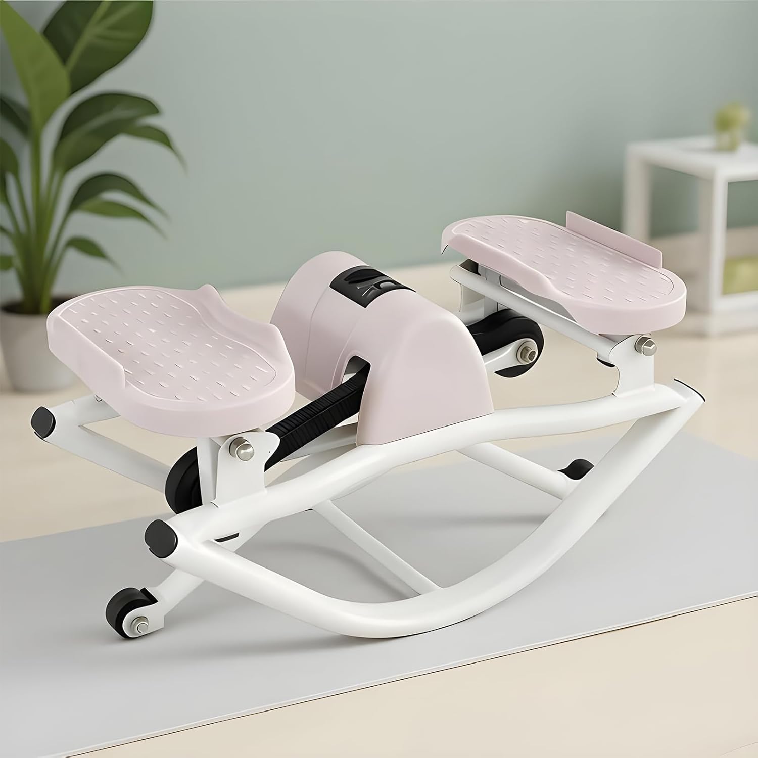 Rock Stepper,Tragbares Fitnessgerät Für Training,Seitlicher Balance-Trainer Workout - Für Home-Gym, Wohnheim, Wohnung, Knie, Gelenke, Beine, Gesäß, Bauch, Männer Und Frauen