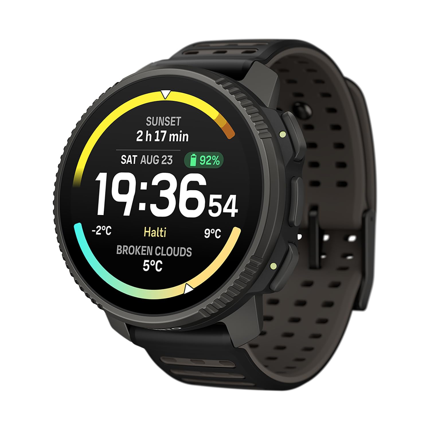 SUUNTO Vertical 2 Abenteuer-Uhr, Dual-Frequenz GPS, 115+ Sportmodi, 1,5 Zoll Touchscreen, Kostenlose globale Offline-Karten, 40 Tage Akkulaufzeit, Für Training & tägliche Abenteuer