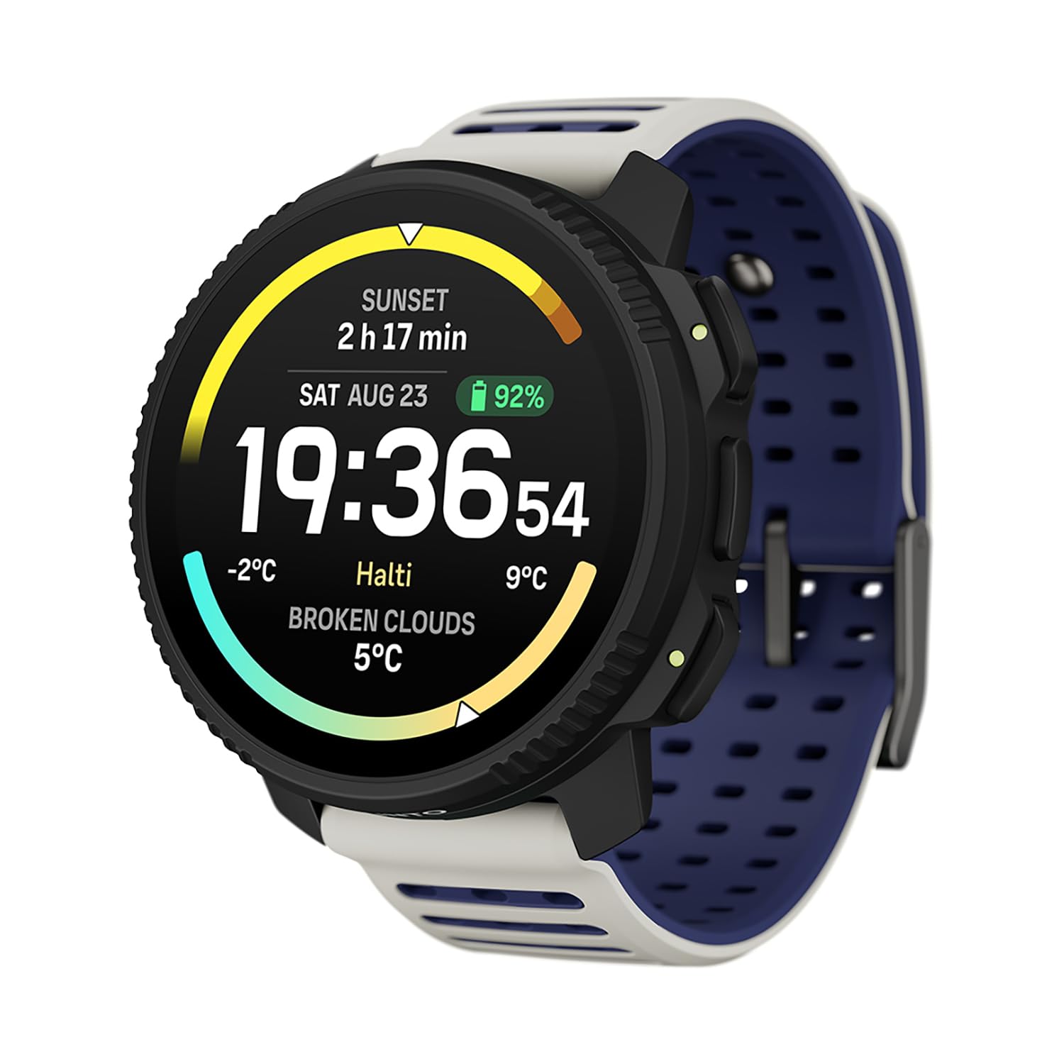 SUUNTO Vertical 2 Abenteuer-Uhr, Dual-Frequenz GPS, 115+ Sportmodi, 1,5 Zoll Touchscreen, Kostenlose globale Offline-Karten, 40 Tage Akkulaufzeit, Für Training & tägliche Abenteuer