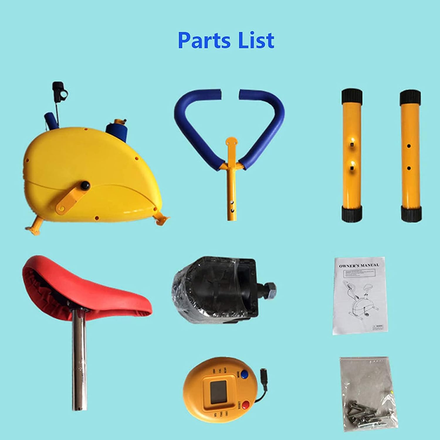 Spaß Und Fitness TrainingsgeräTe FüR Kinder, Heimtraining Kleinkind Heimtrainer Lernfahrrad, Kinderspiel Workout GeräTe, FüR 3 Bis 8 Jahre Alte Heimtrainer FüR Kinder