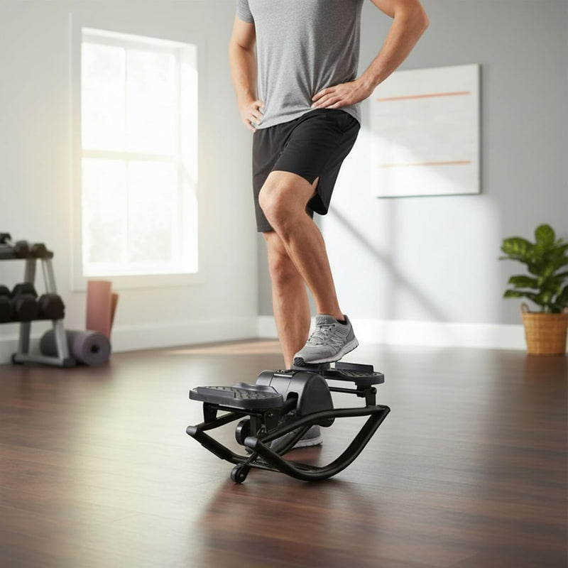 Step für Übungen | Trainingszubehör Für Fitness | Seitlich Balancing Training | Für Kniegelenke Beine Gesäß Bauch Männer Frauen Fitnessstudio Büro Wohnung