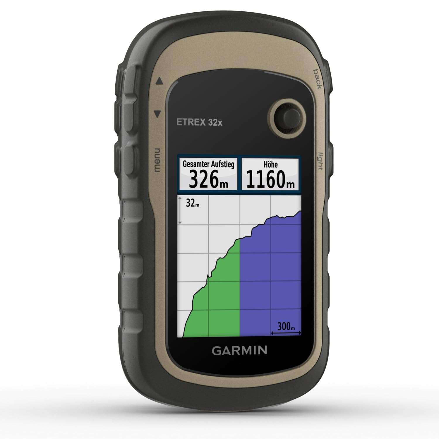 Garmin eTrex 22x – Robustes, wasserdichtes GPS-Outdoor-Navi mit 2,2" (5,6 cm) Farbdisplay mit Tastenbedienung, vorinstallierter TopoActive-Europakarte und 25 Std Akkulaufzeit