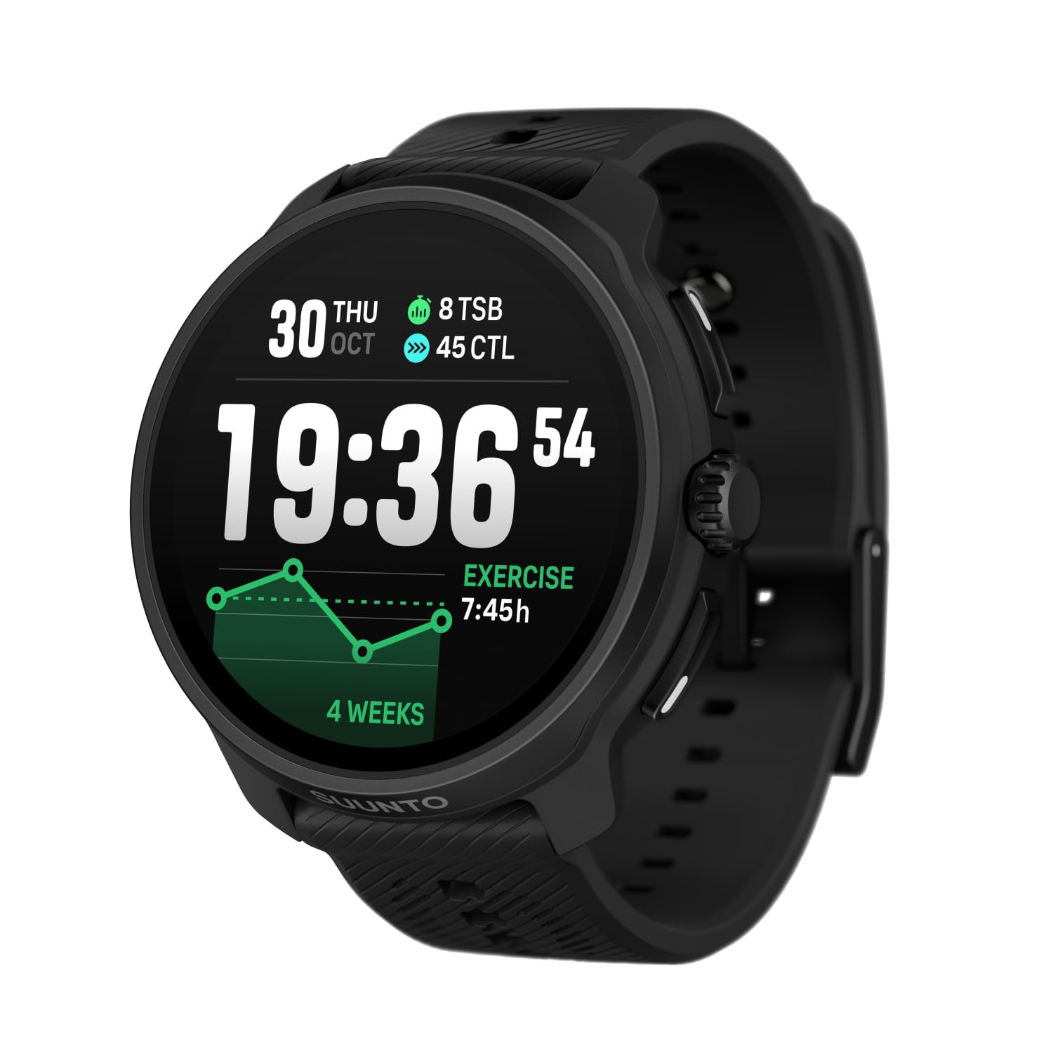 SUUNTO Race 2 GPS Sportuhr, Helles 1.5-Inch AMOLED Touchsreen,Schlankeres und Leichteres Design, 16-Tage Akkulaufzeit, Offline-Karten, Prezise Navigation, 115+ Sportmodi, Erweiterte Trainingsmesswerte