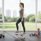 Rock Stepper,Tragbares Fitnessgerät Für Training,Seitlicher Balance-Trainer Workout - Für Home-Gym, Wohnheim, Wohnung, Knie, Gelenke, Beine, Gesäß, Bauch, Männer Und Frauen