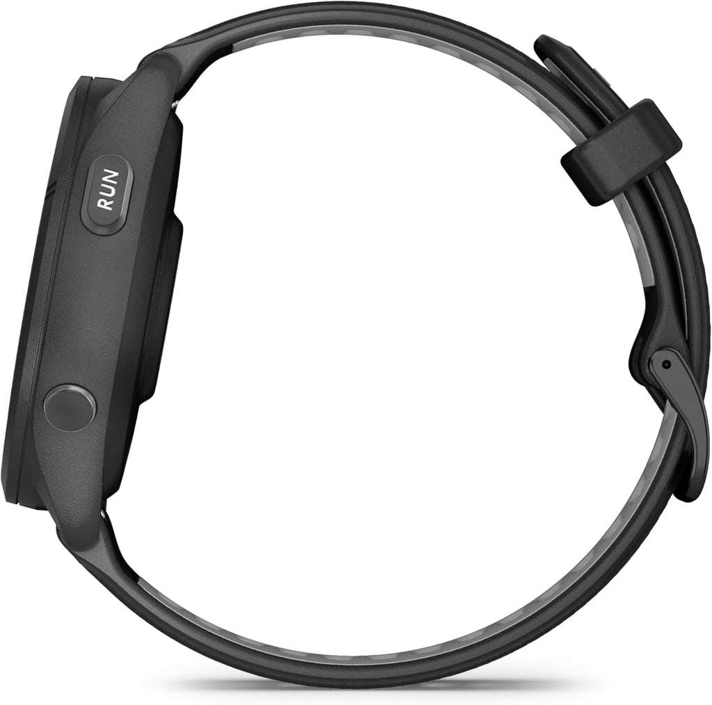 Forerunner 265 46mm - Laufuhr, 1,3" AMOLED-Display, 13 Tage Akkulaufzeit, 30+ Sport-Apps, Trainingsanalyse, spezielle Lauffunktionen, Trainingsbereitschaft, erweiterte Schlaffunktionen, GarminMusic