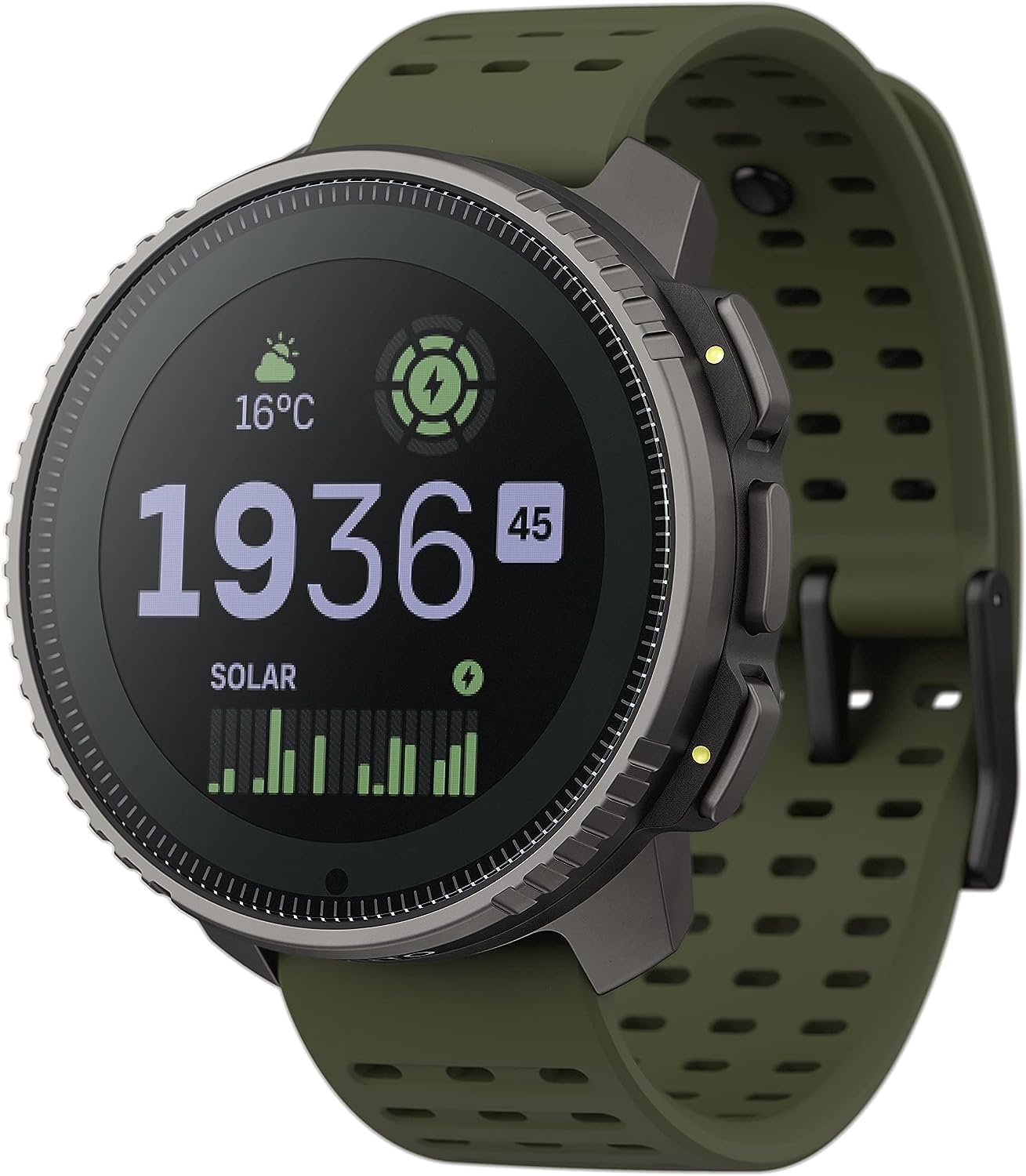 SUUNTO Vertical Abenteuer Uhr - GPS Smartwatch, Zweifrequenz GPS Navigation, Kostenlose Offline-Karten, mit Solarladung Akkulaufzeit bis zu 65 Tagen, Militärgeprüftes Gehäuse, 100m Wasserdichtigkeit