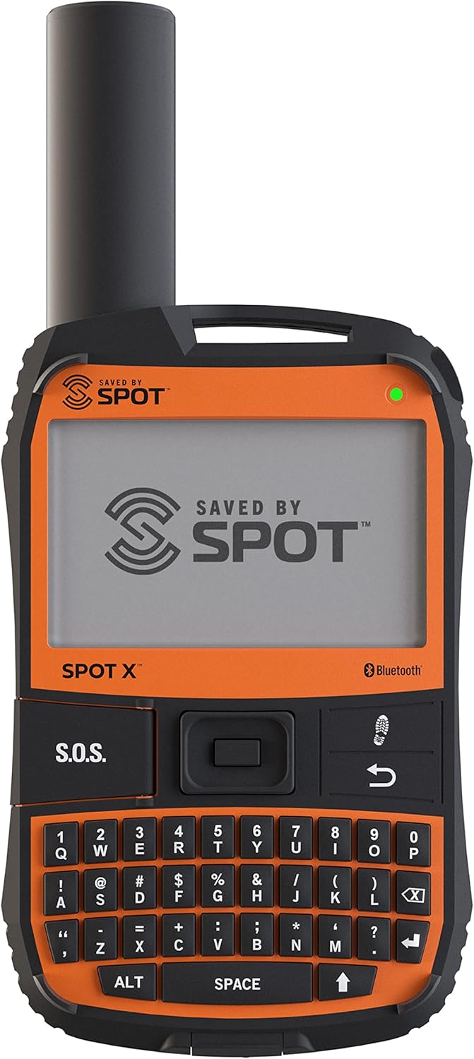 SPOT X Zwei-Wege-Satelliten-Messenger mit GPS-Tracking | Handheld-Gerät für Wandern, Camping, Alleinarbeiter und Off-Grid-Kommunikation | Globalstar-Satellitennetzwerk | Abonnement erforderlich