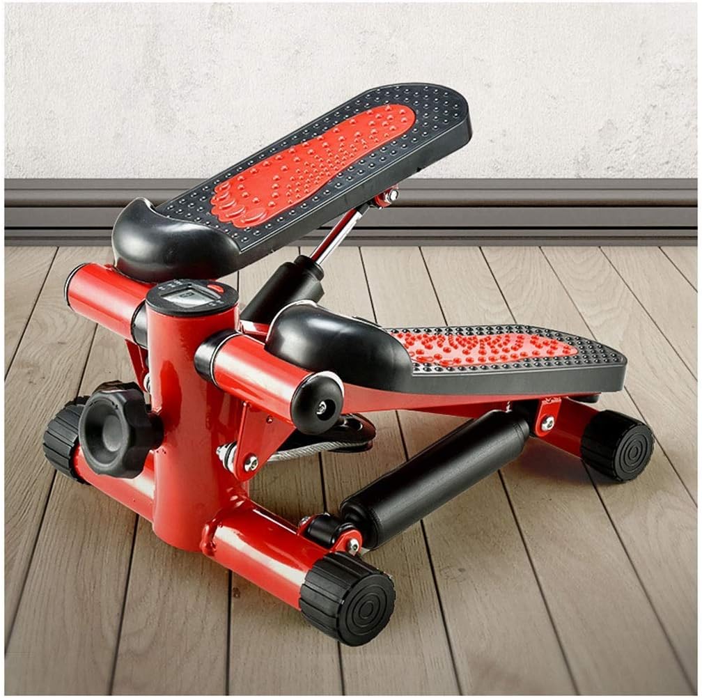 Stepper, Fitnessübung, elliptischer Twister-Stepper – hochwertiger Stahl, einfach stehendes Training, digitale Anzeige