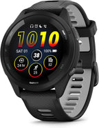 Forerunner 265 46mm - Laufuhr, 1,3" AMOLED-Display, 13 Tage Akkulaufzeit, 30+ Sport-Apps, Trainingsanalyse, spezielle Lauffunktionen, Trainingsbereitschaft, erweiterte Schlaffunktionen, GarminMusic