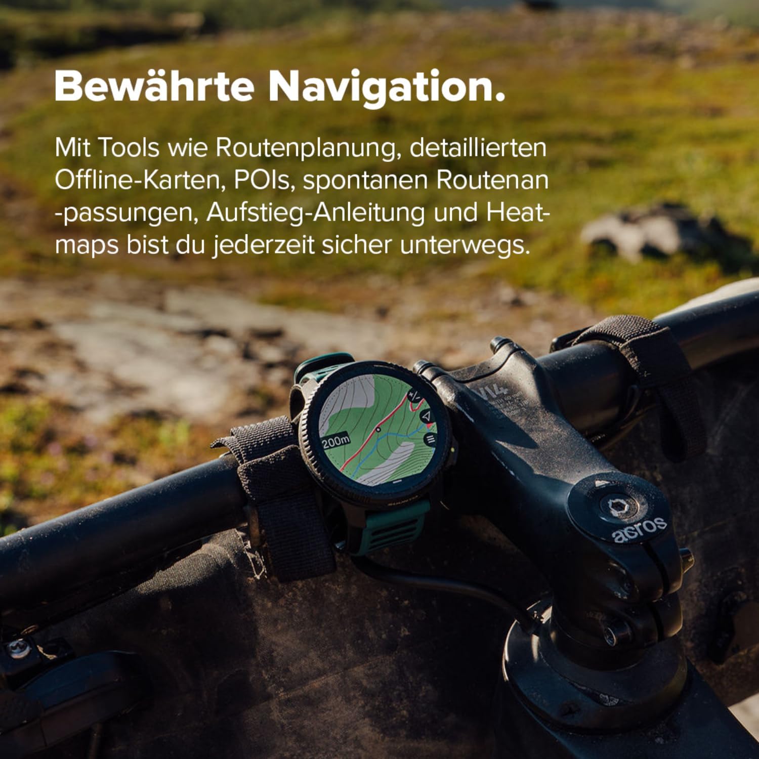 SUUNTO Vertical 2 Abenteuer-Uhr, Dual-Frequenz GPS, 115+ Sportmodi, 1,5 Zoll Touchscreen, Kostenlose globale Offline-Karten, 40 Tage Akkulaufzeit, Für Training & tägliche Abenteuer