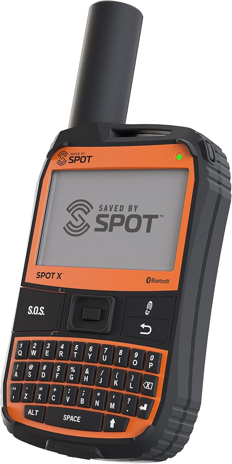 SPOT X Zwei-Wege-Satelliten-Messenger mit GPS-Tracking | Handheld-Gerät für Wandern, Camping, Alleinarbeiter und Off-Grid-Kommunikation | Globalstar-Satellitennetzwerk | Abonnement erforderlich