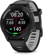 Forerunner 265 46mm - Laufuhr, 1,3" AMOLED-Display, 13 Tage Akkulaufzeit, 30+ Sport-Apps, Trainingsanalyse, spezielle Lauffunktionen, Trainingsbereitschaft, erweiterte Schlaffunktionen, GarminMusic