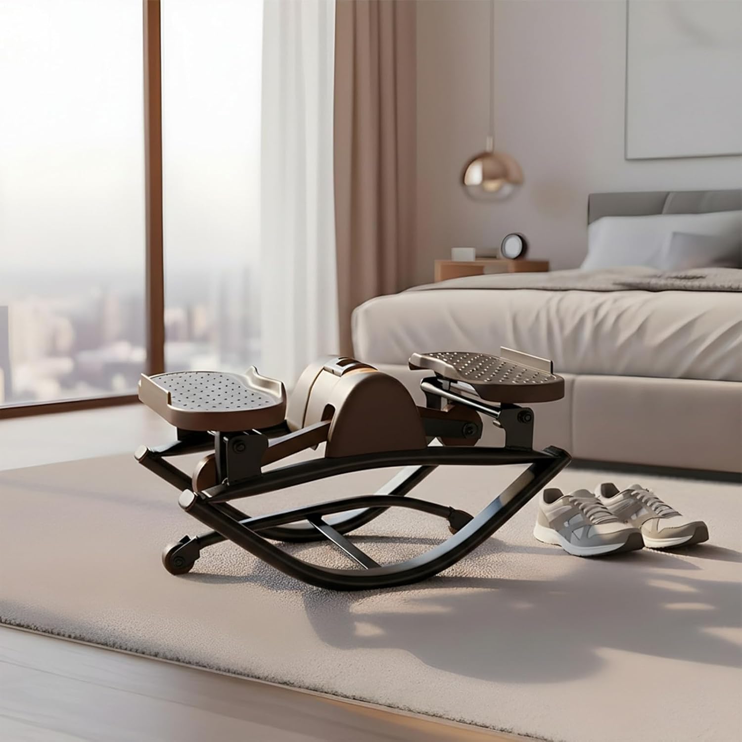 Step für Übungen | Trainingszubehör Für Fitness | Seitlich Balancing Training | Für Kniegelenke Beine Gesäß Bauch Männer Frauen Fitnessstudio Büro Wohnung