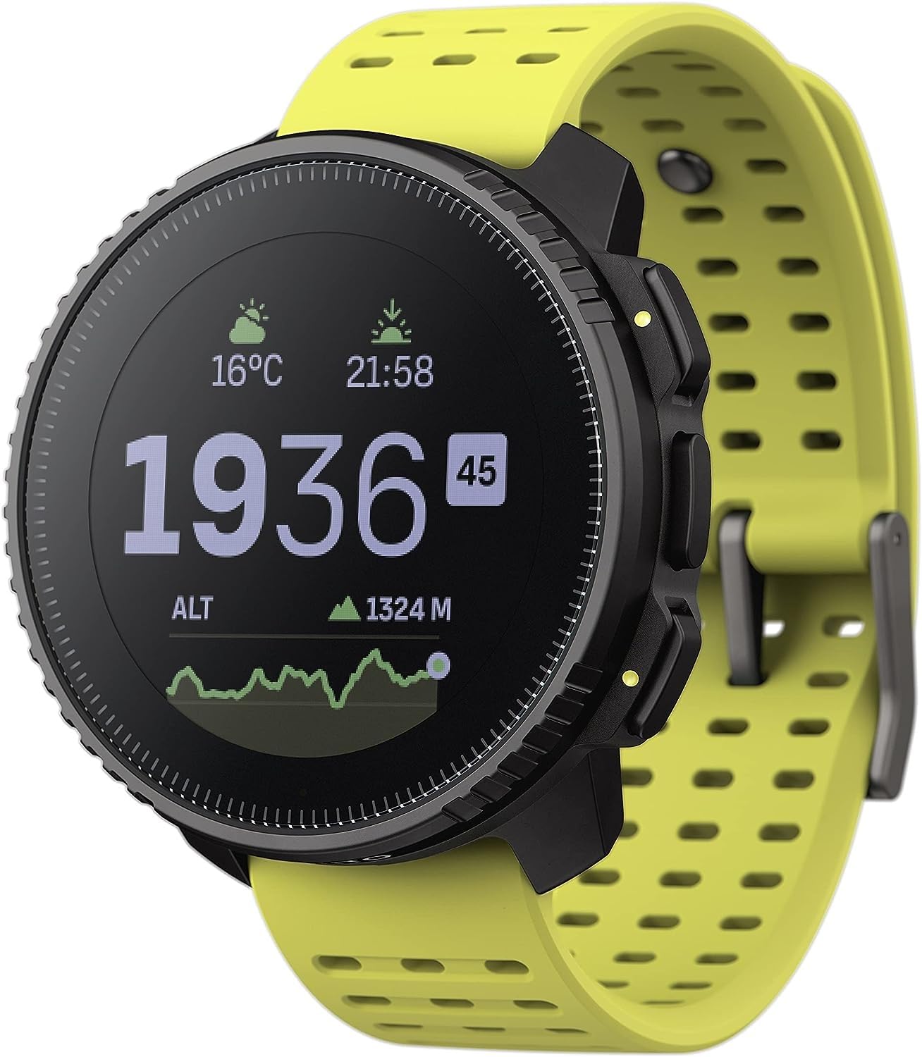 SUUNTO Vertical Abenteuer Uhr - GPS Smartwatch, Zweifrequenz GPS Navigation, Kostenlose Offline-Karten, mit Solarladung Akkulaufzeit bis zu 65 Tagen, Militärgeprüftes Gehäuse, 100m Wasserdichtigkeit